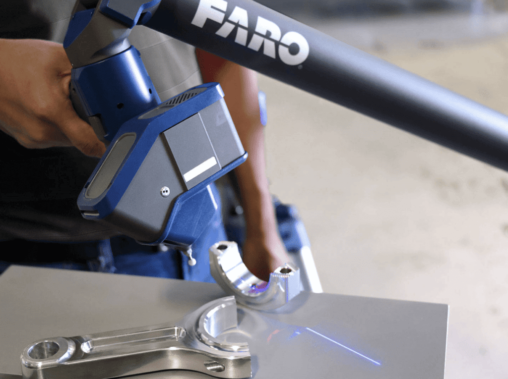 FARO Arm at Work for Metrology and 3D Inspection
