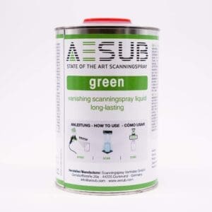 AESUB Green Vanishing 3D Scanning Spray - 1L