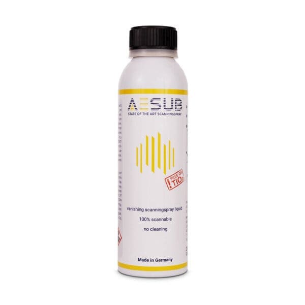 AESUB Yellow Vanishing 3D Scanning Spray