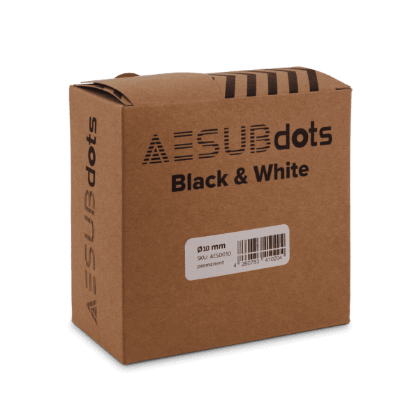 AESUBdots Black & White - 5mm